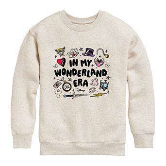 Girls 7-16 Disney's Descendants 5 "In My Wonderland Era" Crew Fleece Sweatshirt