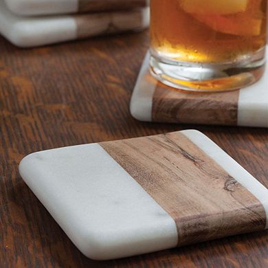 Pavia Square Coasters - Set of 4