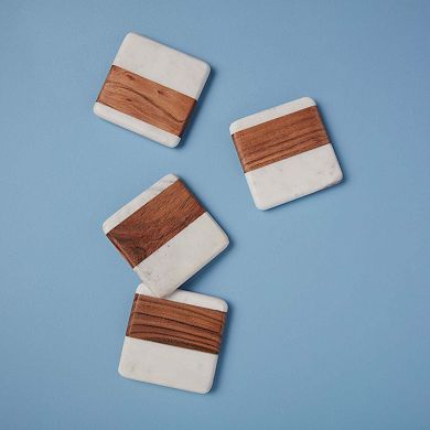 Pavia Square Coasters - Set of 4