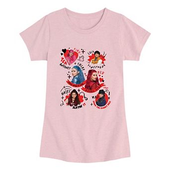 Girls 7-16 Disney's Descendants 5 Character Collage Graphic Tee