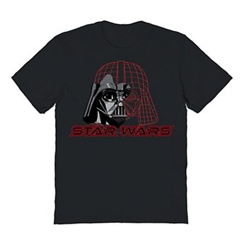 Men's Star Wars Vader Helmet Graphic Tee