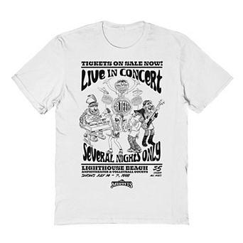 Men's Disney's The Muppets Live In Concert Graphic Tee