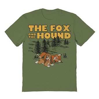Men's Disney's Fox And The Hound Playful Romp Graphic Tee