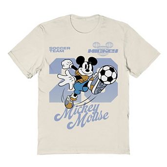 Men's Disney's Mickey Mouse 28 Soccer Star Graphic Tee