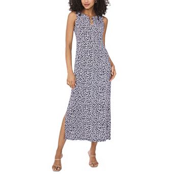 Women's MSK Printed Three Ring Maxi Dress