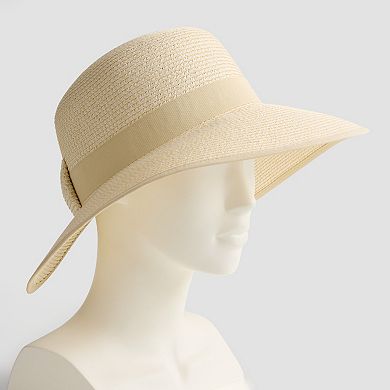 Nine West Bow Back Split Back Framer Hat