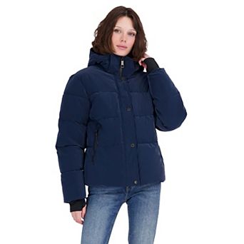 Women's Nautica Glossy Puffer Jacket