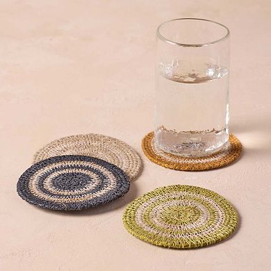 Hydra Woven Seagrass Coaster - Set of 4