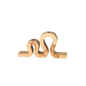 Uma Burl Wood Candle Holder