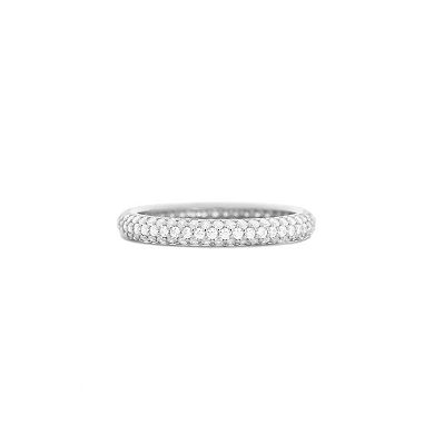 Triple Row CZ Band