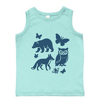 Woodsy Animals - Toddler Graphic Tank