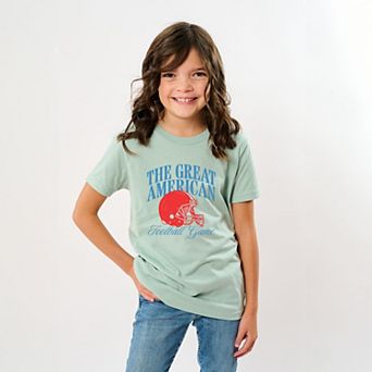 The Great American Football Game - Youth Short Sleeve Graphic T-Shirt