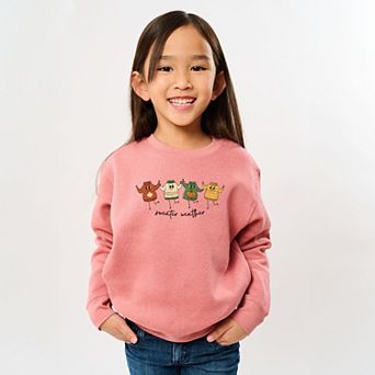 Sweater Weather Stick Figures - Youth Graphic Sweatshirt