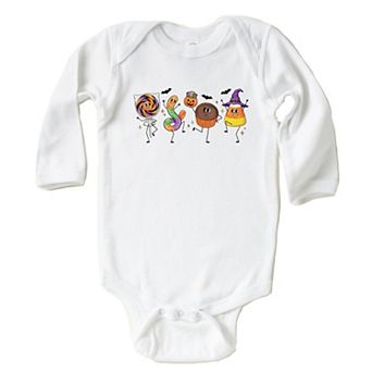 Candy Stick Figures - Infant Long Sleeve Bodysuit