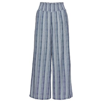 Lascana Women's Striped Wide Leg Pants