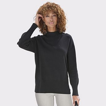 Lascana Women's Mock Neck Sweater