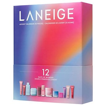 LANEIGE 12 Days of Wonder Korean Skincare & Lip Favorites Advent Calendar