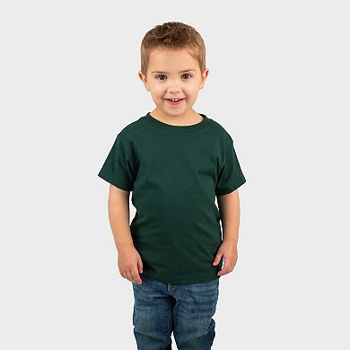 Little Man Mustache - Toddler Short Sleeve Graphic T-Shirt