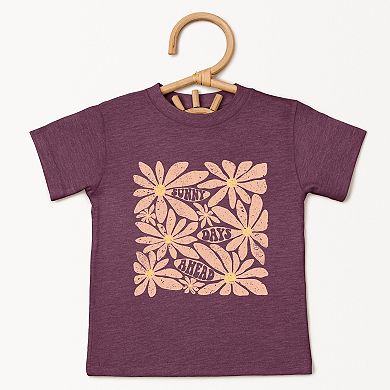 Sunny Days Ahead Daisies - Toddler Short Sleeve Graphic T-Shirt