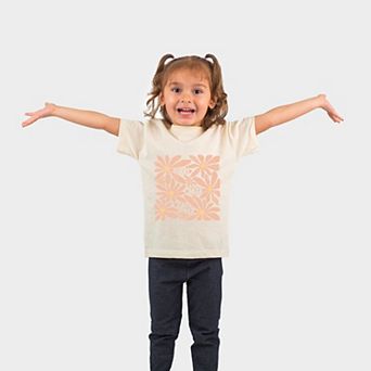 Sunny Days Ahead Daisies - Toddler Short Sleeve Graphic T-Shirt