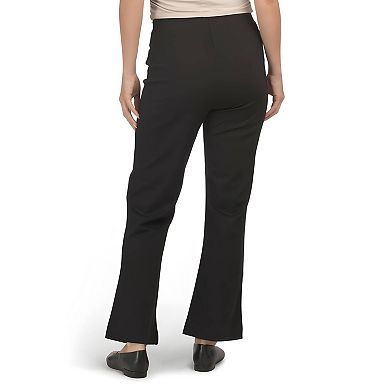 Slim Fit Flare Knit Pants