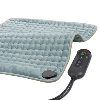 Electric Heating Pad for Back Pain and Cramps Relief, Moist Heat Pad, 24''x20''