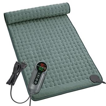 Electric Heating Pad for Back Pain and Cramps Relief, Moist Heat Pad, 33''x17''