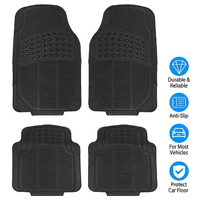 4-Piece Heavy Duty Car Floor Mats