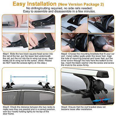 47.24” Universal Roof Rack Cross Bar