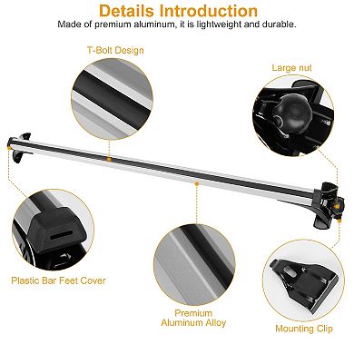 47.24” Universal Roof Rack Cross Bar