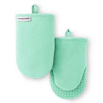 KitchenAid® Gourmet Series Gridlines Mini Oven Mitts 2-Pack