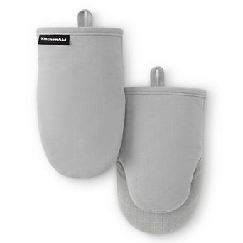 KitchenAid® Gourmet Series Gridlines Mini Oven Mitts 2-Pack