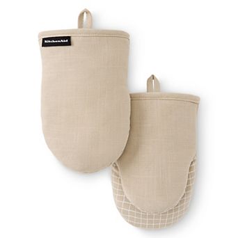 KitchenAid® Gourmet Series Gridlines Mini Oven Mitts 2-Pack