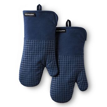 KitchenAid® Gourmet Series Gridlines Oven Mitts 2-Pack