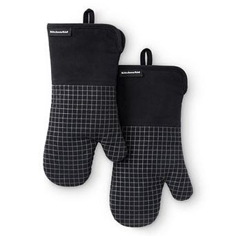 KitchenAid® Gourmet Series Gridlines Oven Mitts 2-Pack