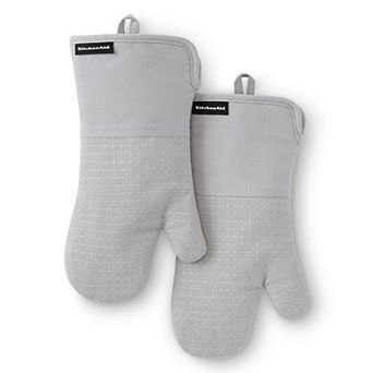 KitchenAid® Gourmet Series Gridlines Oven Mitts 2-Pack