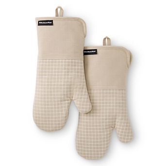 KitchenAid® Gourmet Series Gridlines Oven Mitts 2-Pack