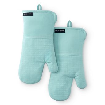 KitchenAid® Gourmet Series Gridlines Oven Mitts 2-Pack