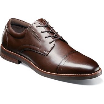 Nunn Bush® Fitz Flex Men's Cap-Toe Oxfords