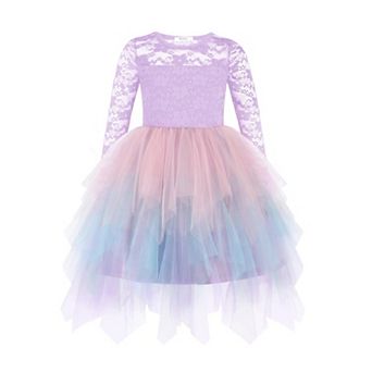 Arshiner Toddler Girls Dress Kids Fall Halloween Formal Party Tutu Tulle Dresses