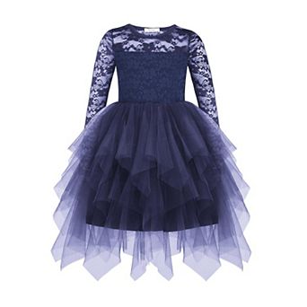 Arshiner Toddler Girls Dress Kids Fall Halloween Formal Party Tutu Tulle Dresses