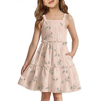 Arshiner Toddler Spaghetti Strap Dress And Dress Girls Summer Dresses Kids Beach Boho Sund
