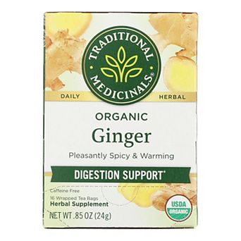 Traditional Medicinals Organic Ginger Tea - 16 Bags