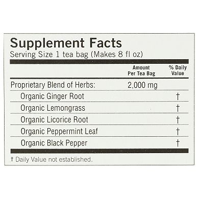 Yogi Tea Organic - Ginger - 16 Tea Bags