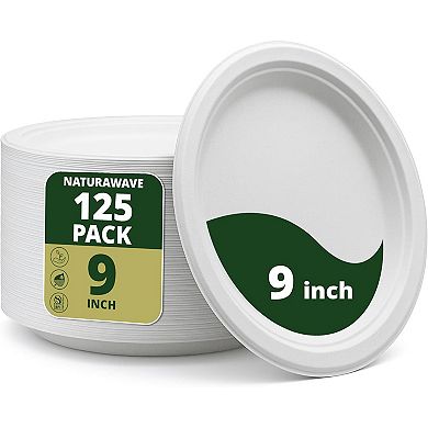 6" Round Biodegradable Plate