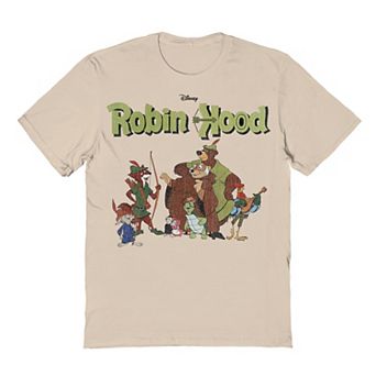 Men's Disney's Robin Hood Group Shot Graphic Tee