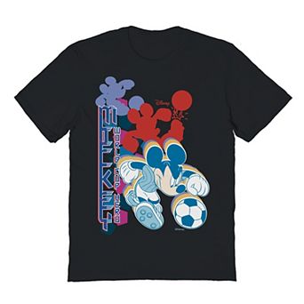 Men's Disney's Mickey Mouse Soccer Hero Graphic Tee
