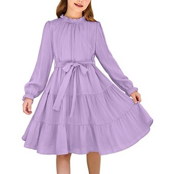 Arshiner Christmas Dress Girls Long Sleeve Fall Party Wedding Fancy Boho Dresses