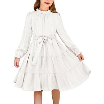 Arshiner Christmas Dress Girls Long Sleeve Fall Party Wedding Fancy Boho Dresses