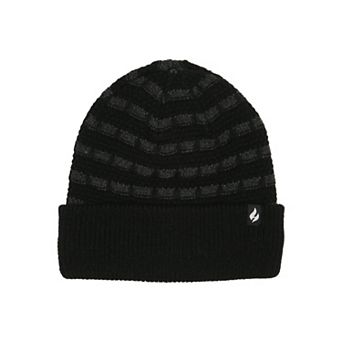 Men's Heat Holders Heatweaver Ross Popcorn Stitch Roll Up Beanie Hat